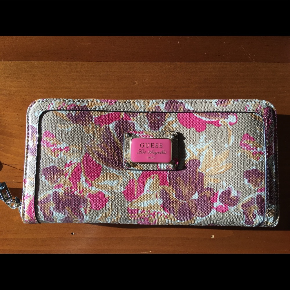 Guess Floral Wallet